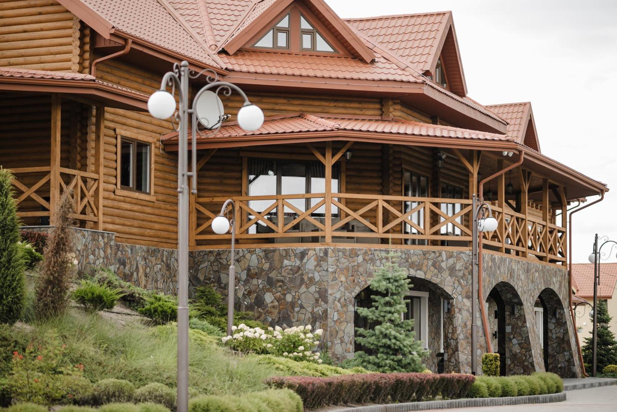 Hotel Na Pagorbi Lutsʼk Exterior foto